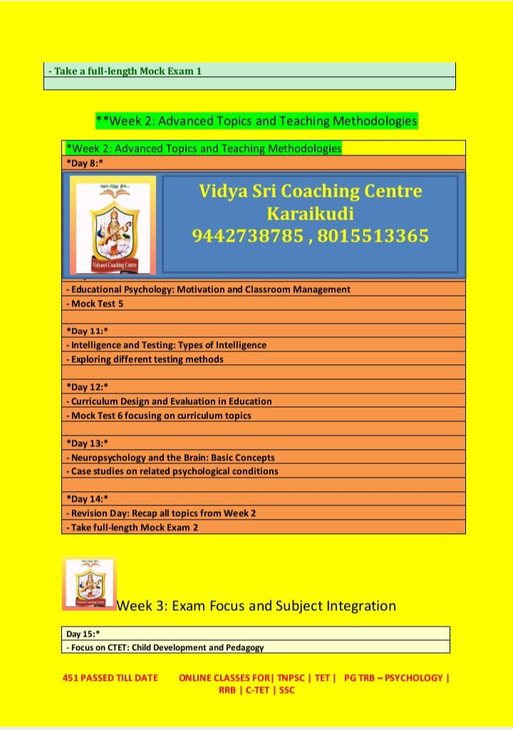 timetable